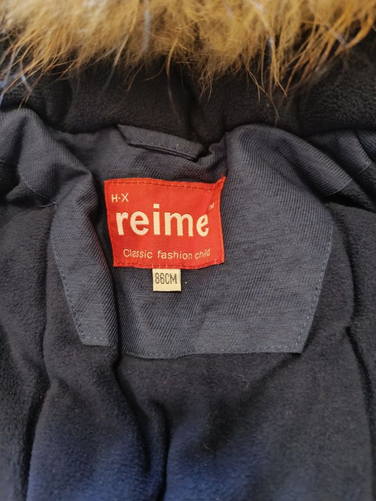 Детский зимний костюм комбинезон Reime
