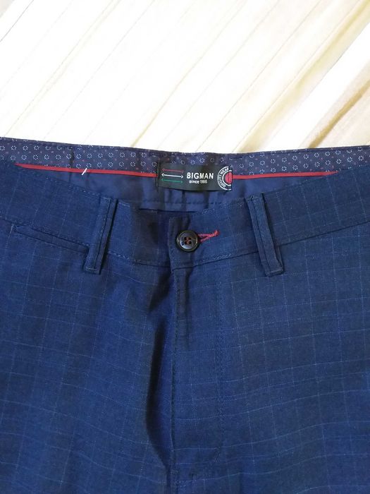 Eleganckie spodnie męskie BIGMAN, Nowe,W36, L34