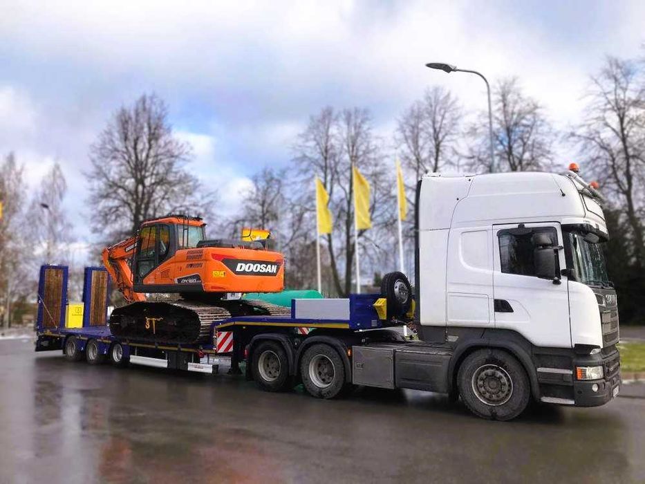 Розсувний трал / доставка комбайнів : оренда + логістика