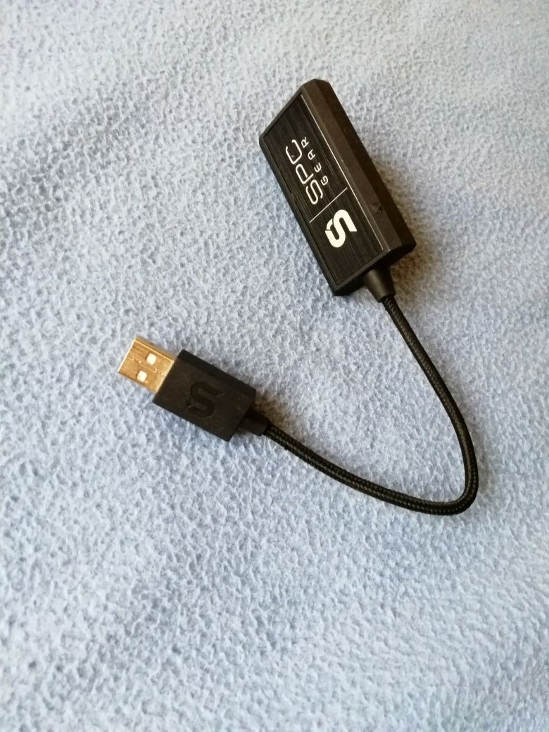 Karta dźwiękowa SPC Gear VIRO adapter USB kabel słuchawki

https://spc