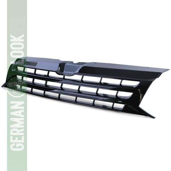 Grelha frontal preta brilhante s/ emblema VW Bus T5 Facelift 09 a 15