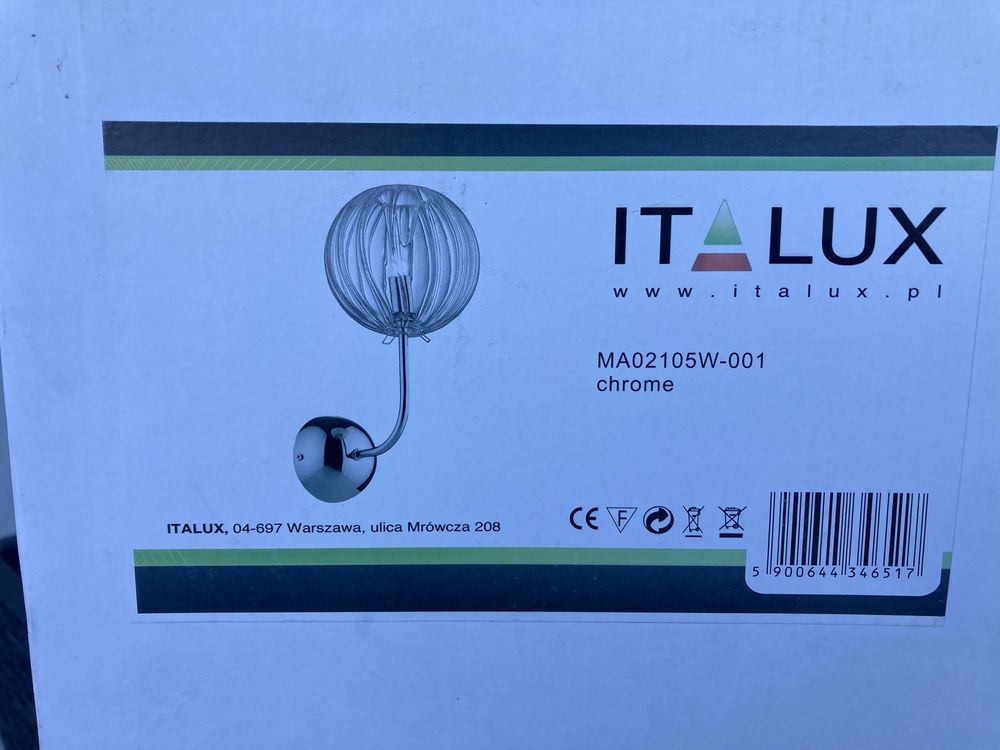 Lampy nowe kinkiet i ogrodowe