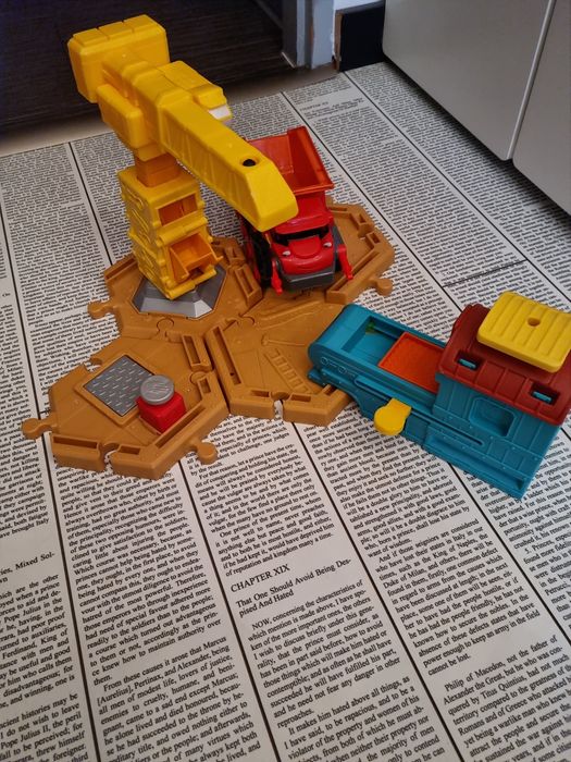 Plac budowy bob budowniczy plus gadający spychacz