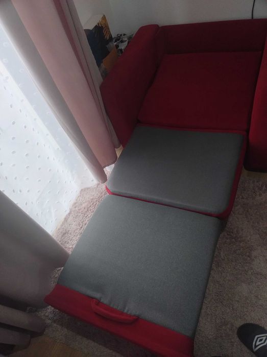 Fotel jedynka z funkcją spania