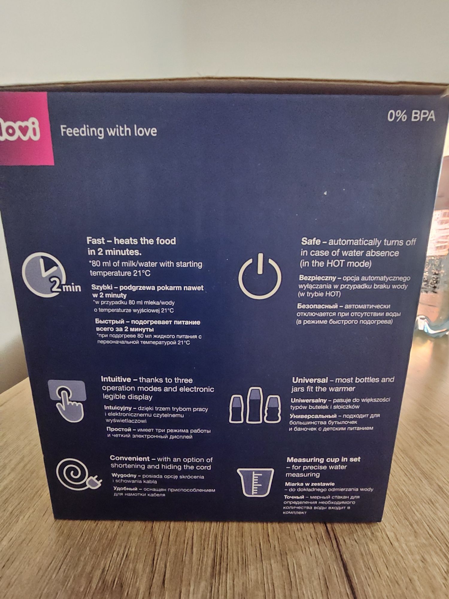 Podgrzewacz butelek lovi 4in1