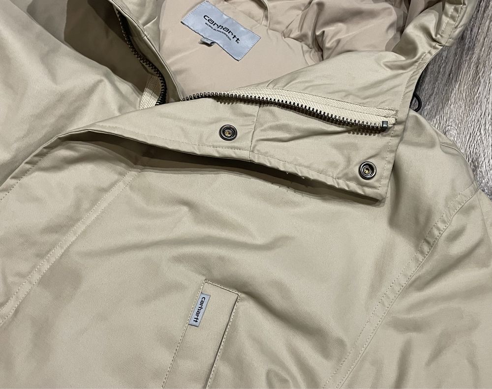 Męska Kurtka Puchowa CARHARTT APEX PARKA Naturalny Puch roz L