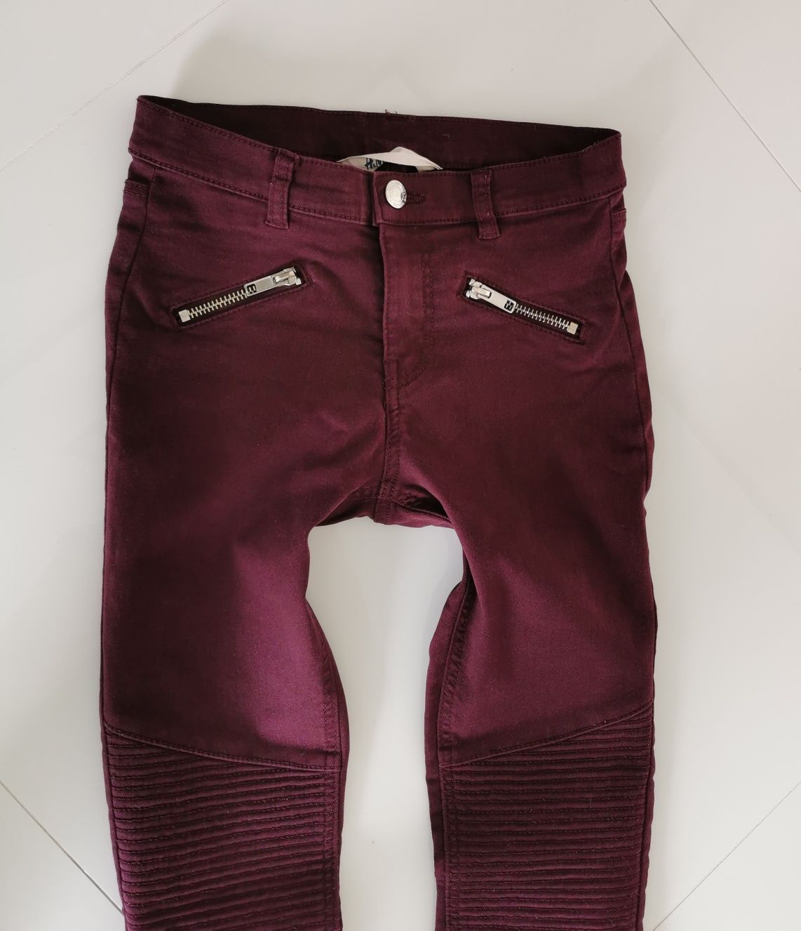 H&M Spodnie jeans skinny dziewczęce r. 140