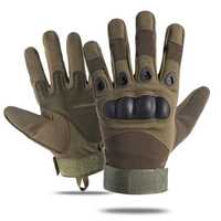 Rękawice rękawiczki taktyczne wojskowe do ASG ZIELONE; L
