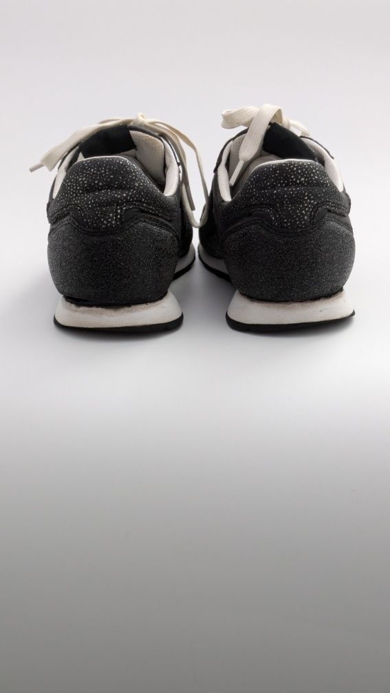 Buty sportowe adidasy damskie 39 Pepe Jeans czarne brokat