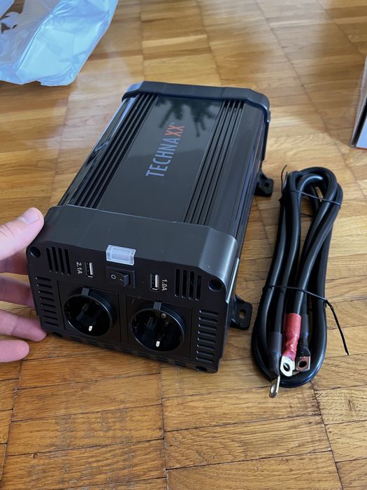 Преобразователь Инвертор 12-220V 1300w 2400w+ USB Инвертер Генератор