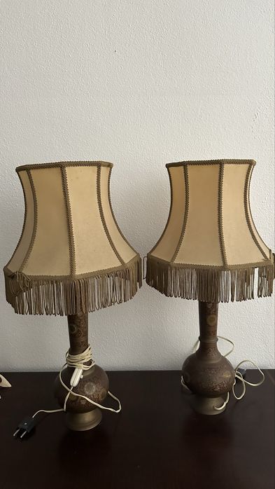 Conjunto 2 candeeiros