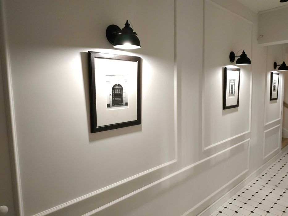 Kinkiet industrialny czarny nowy żarówka e27 - 4 szt.