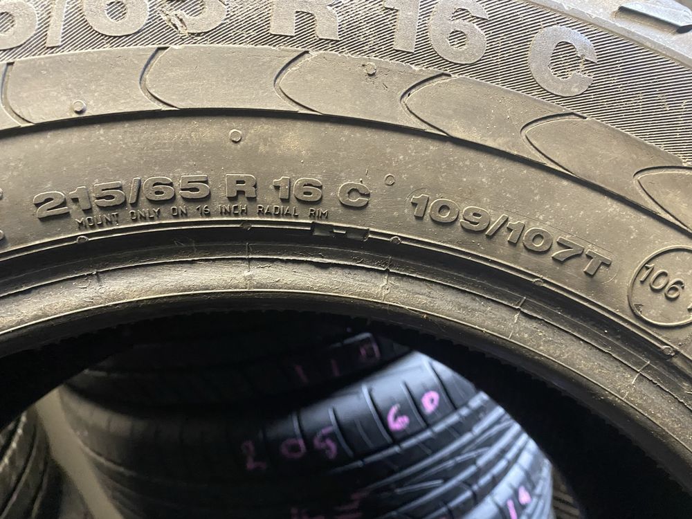 Opony letnie 215/65R16C 2szt Continental 215/65/16C