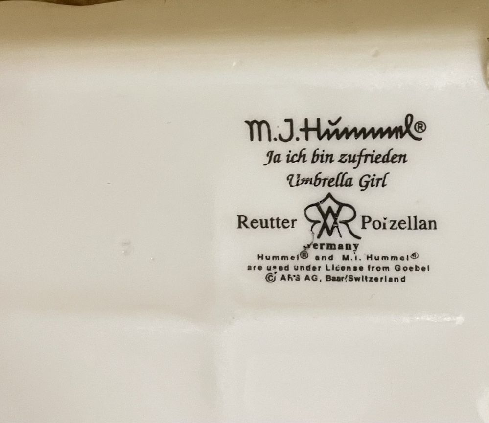 Reutter Porzellan фарфоровый набор мини 1:12  ТОРГ