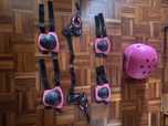 Conjunto de proteções menina