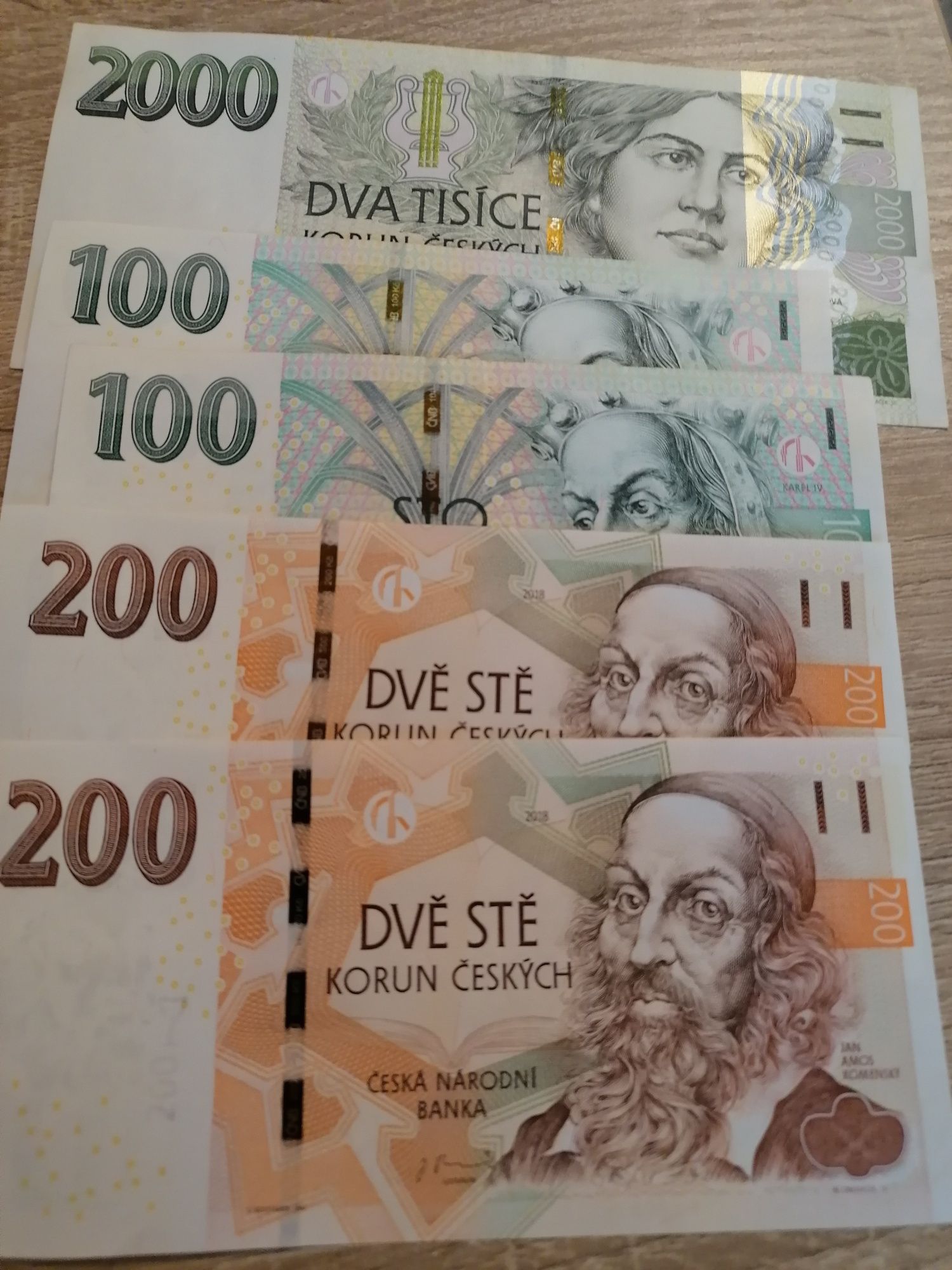 Sprzedam banknoty czeskie