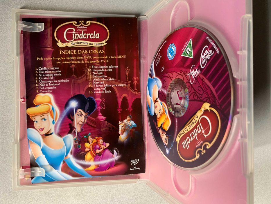 [DVD] Cinderela - Reviravolta no Tempo (Cinderela - A Twist in Time)