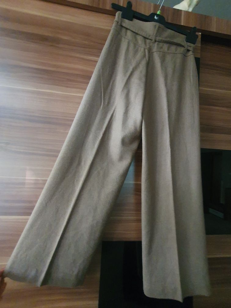 Massimo Dutti spodnie z wełną 38