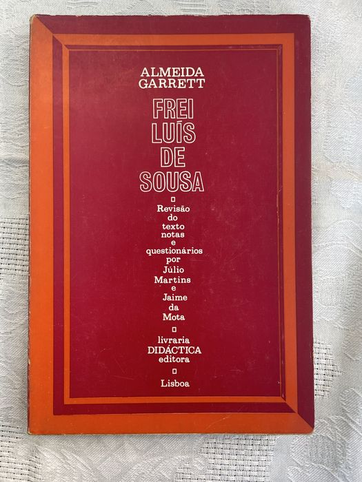 Revisão do texto Frei Luís de Sousa de Almeida Garrett