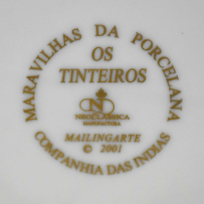Tinteiro em porcelana “Maravilhas da Porcelana - Os Tinteiros”