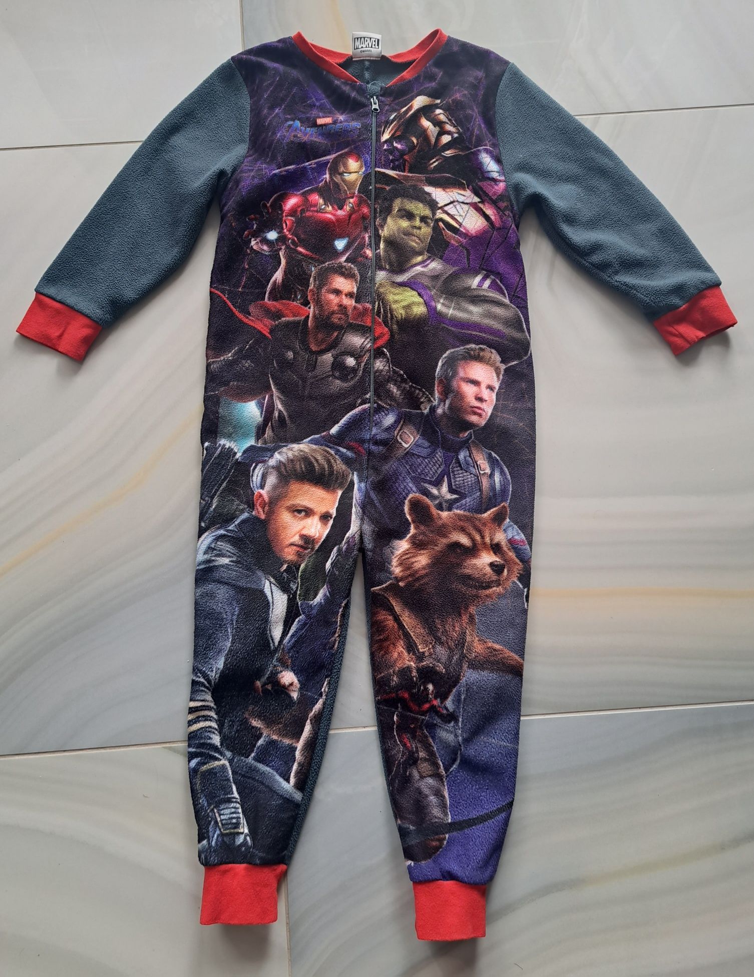 Piżama chłopięca Avengers z Superbohaterami