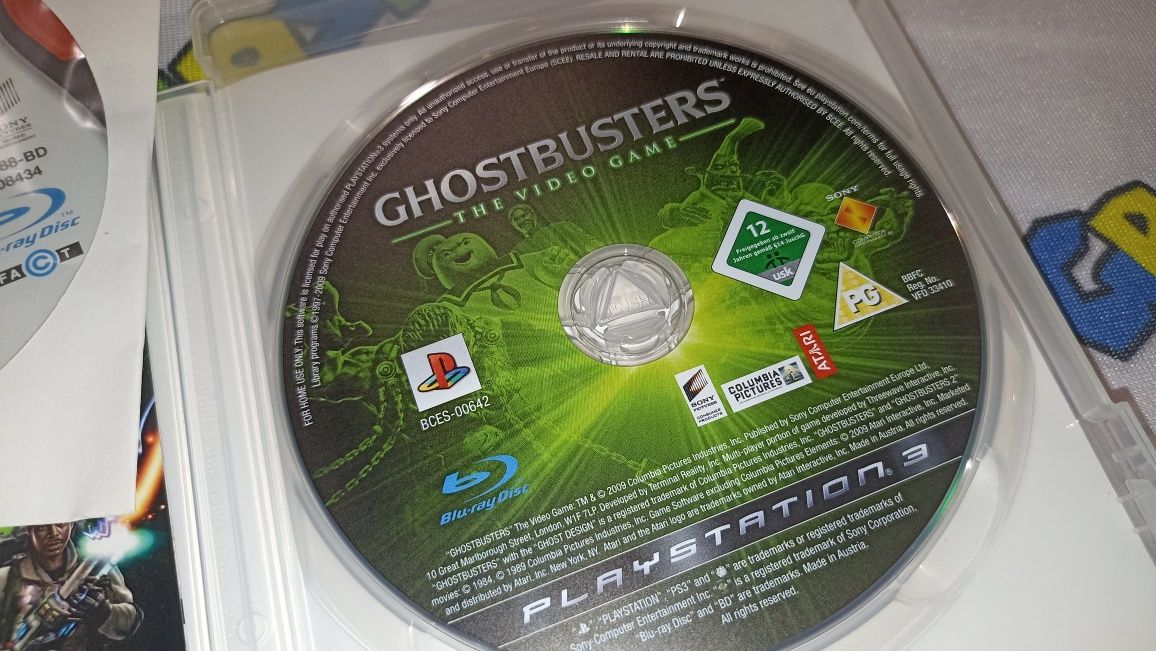 Ghostsbusters Special Edition PS3 gra + film blu-ray stan kolekcjoners