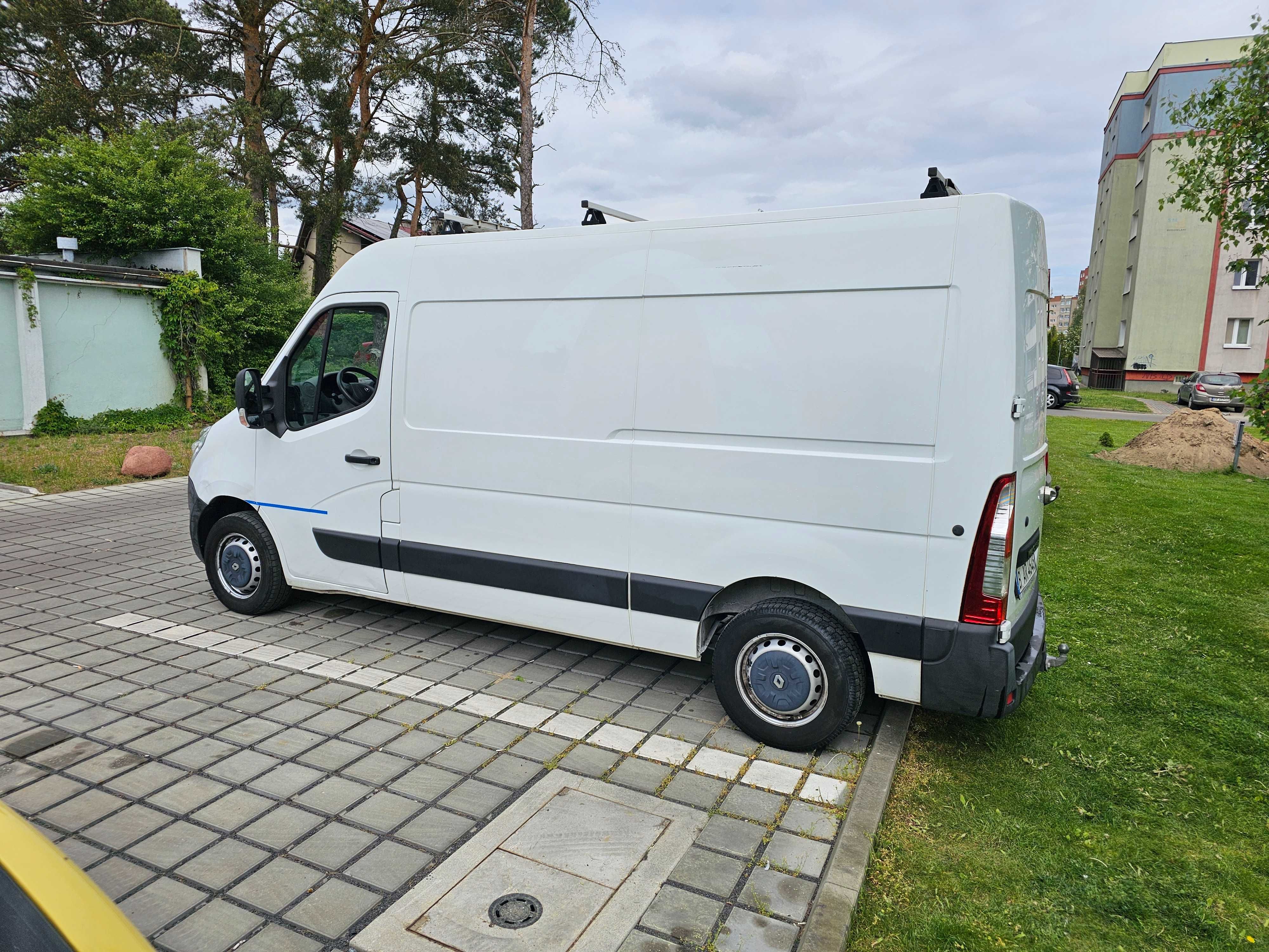 Renault Master blaszak faktura VAT marża klima bezwypadkowy 134tys km