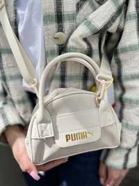 Сумка від бренду Puma нова з біркою в білому кольорі