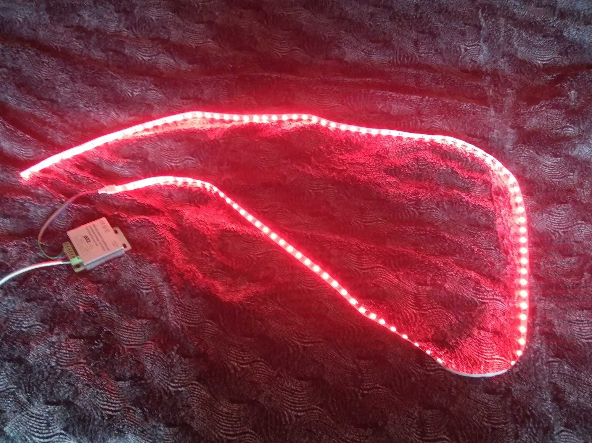 RGB Контролер LED стрічки + Пульт + 2м LED стрічки