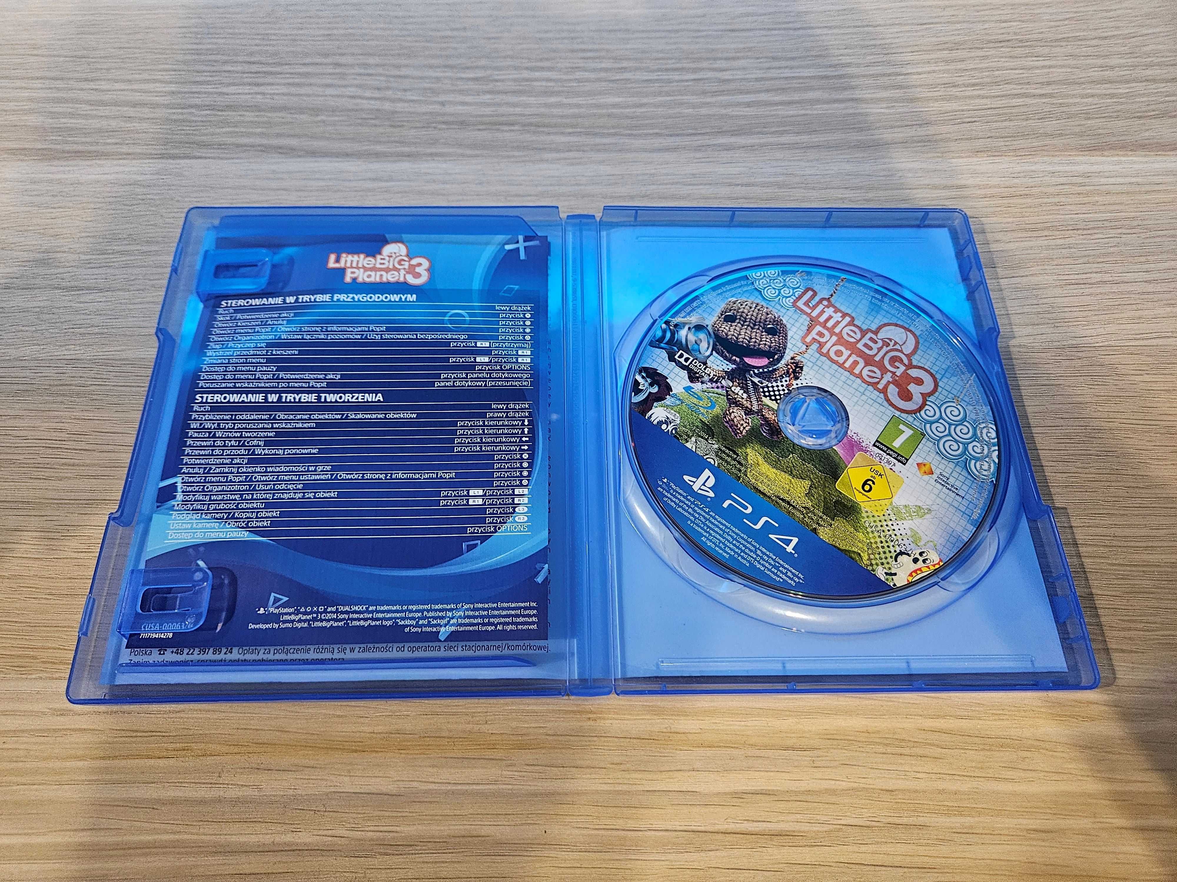 Gra na PS4 Little Big Planet 3 PL