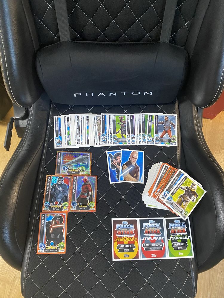 Karty Star Wars Force Attax różne edycje