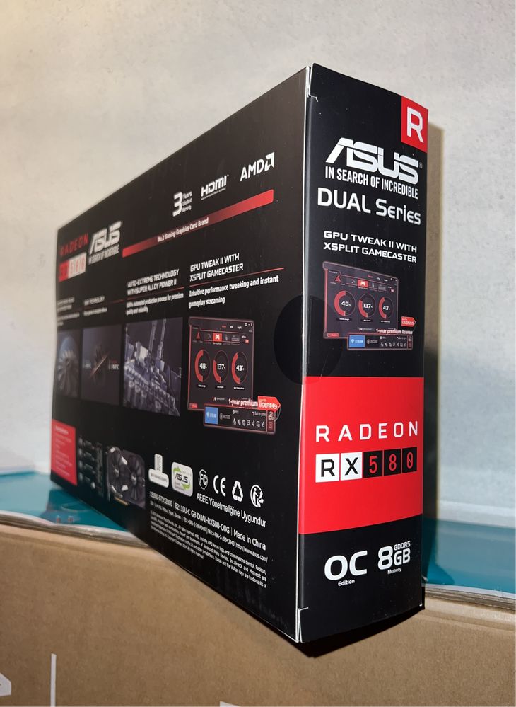 Asus Dual Radeon RX580 8GB