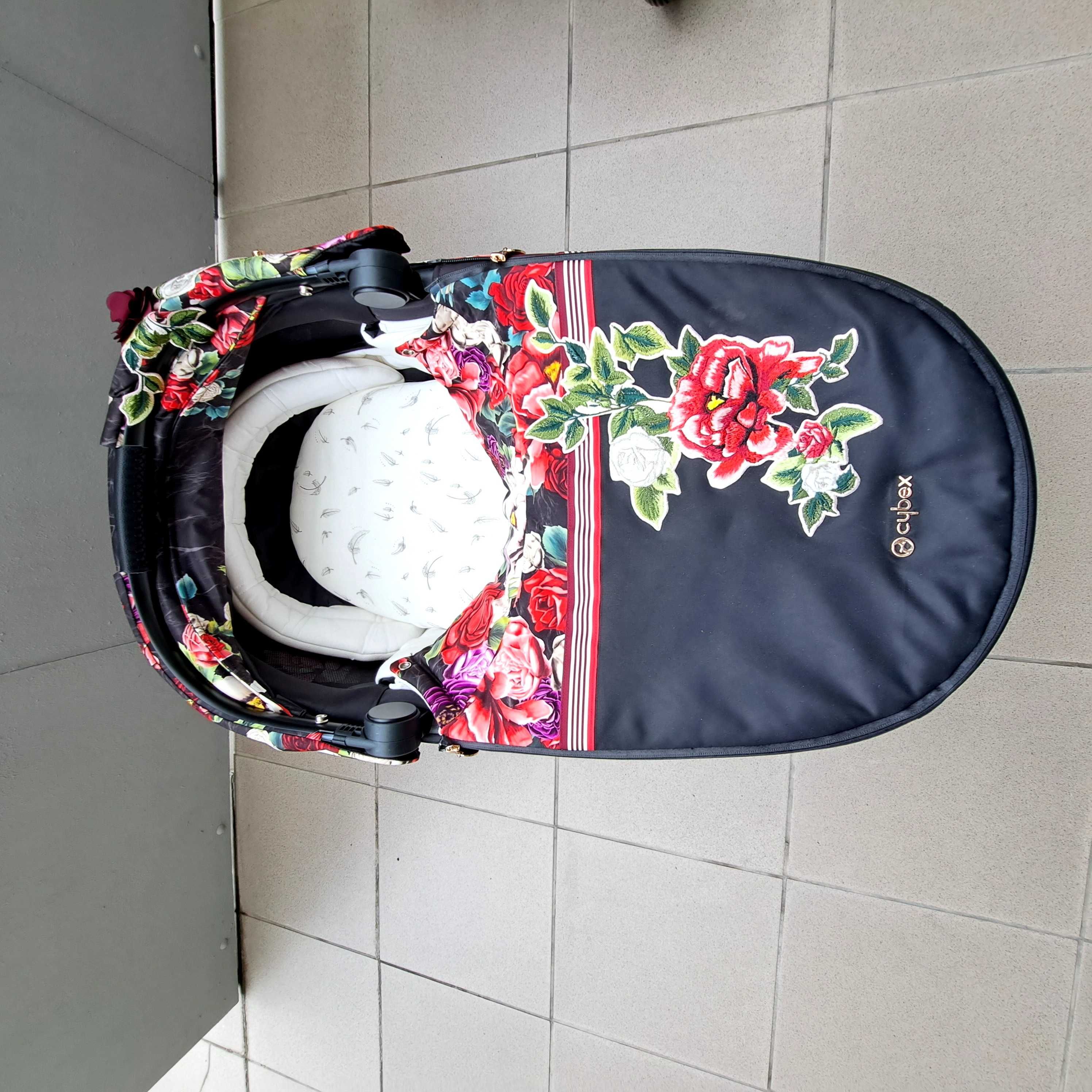 Wózek Cybex Priam 4.0 Spring Blossom Dark