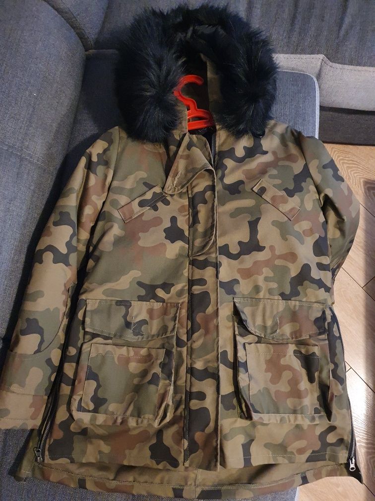 Kurtka parka moro