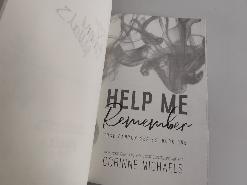 Książka z autografem Corinne Michaels wydanie specjalne limitowane