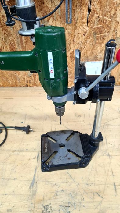 Wiertarka CELMA PRCr 10/6S Dwubiegowa 500W + Statyw GRAPHITE 56H655 |