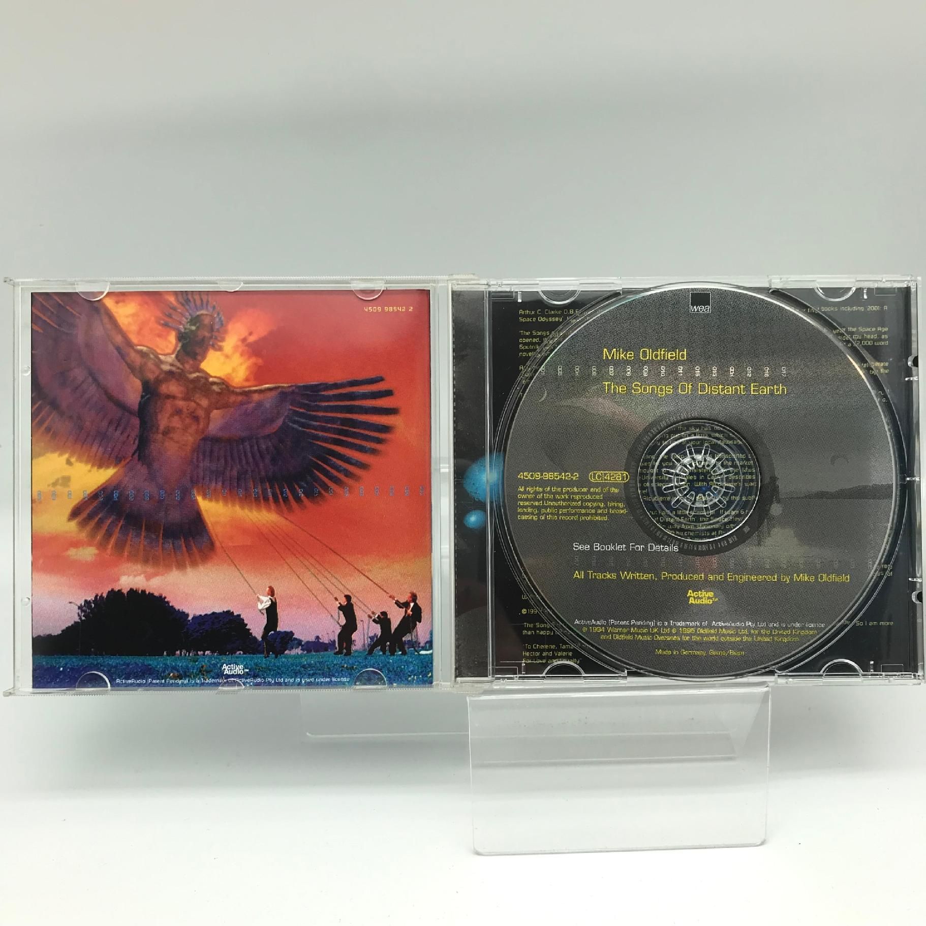 cd - mike oldfield - the songs of distant earth