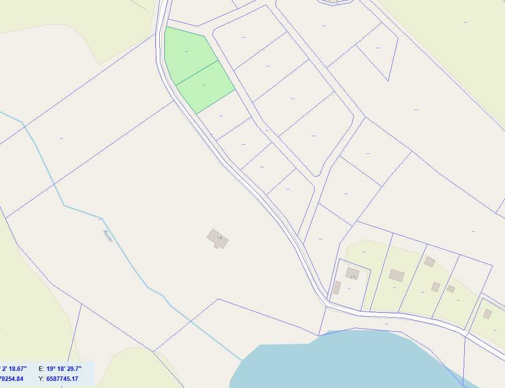 Ostatnie działki z widokiem na jezioro