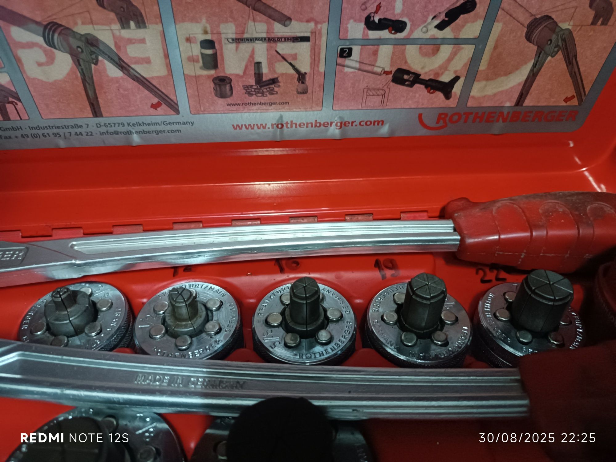 Ferramenta Rothenberger Rocam torque expander