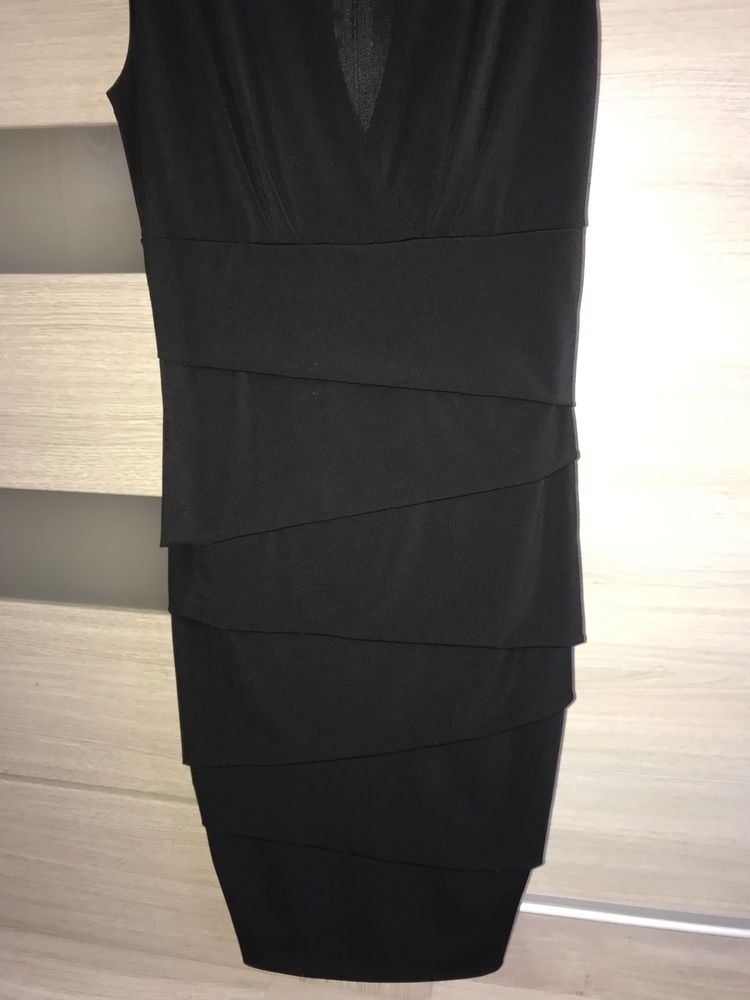 ORSAY piękna NOWA czarna sukienka w stylu mała czarna r. M