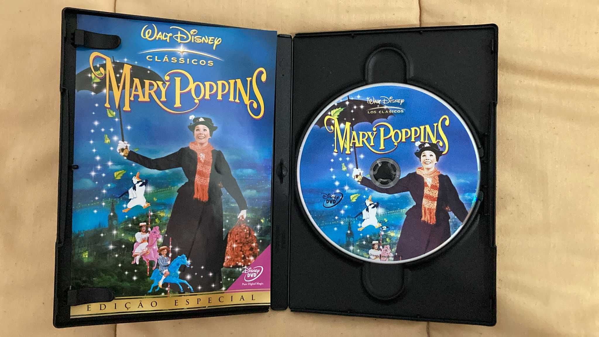 DVD Edição Especial - MARY POPPINS - com Julie Andrews