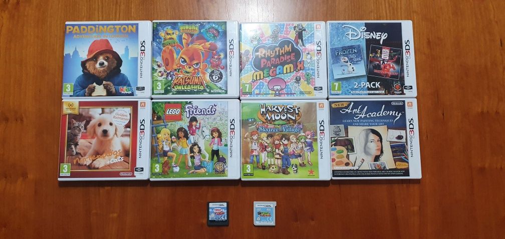 Jogos Nintendo 3DS como novas. 16 jogos em total