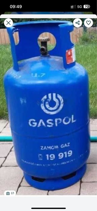 Butla na gaz 11kg z kołnierzem