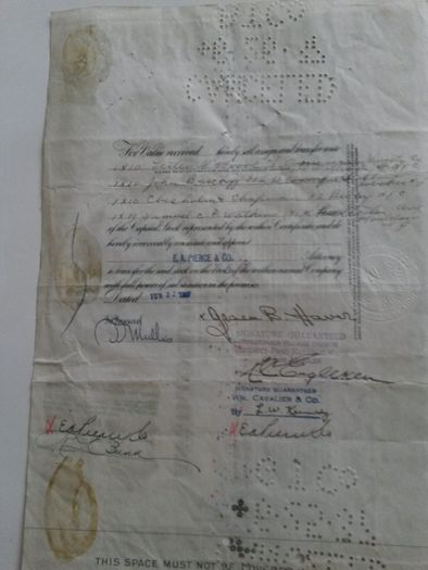 Stare Amerykański Akcje i Obligacje - dla kolekcjonera-oprawione