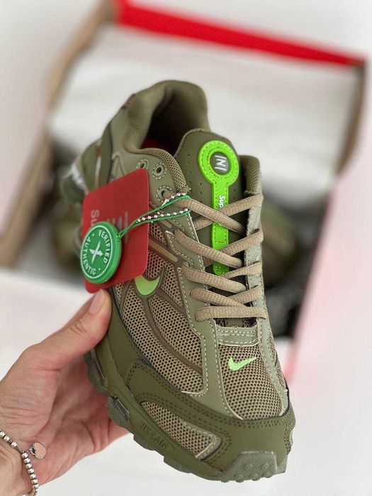 Мужские кроссовки Nike Shox Ride 2 Supreme Khaki. 40-45