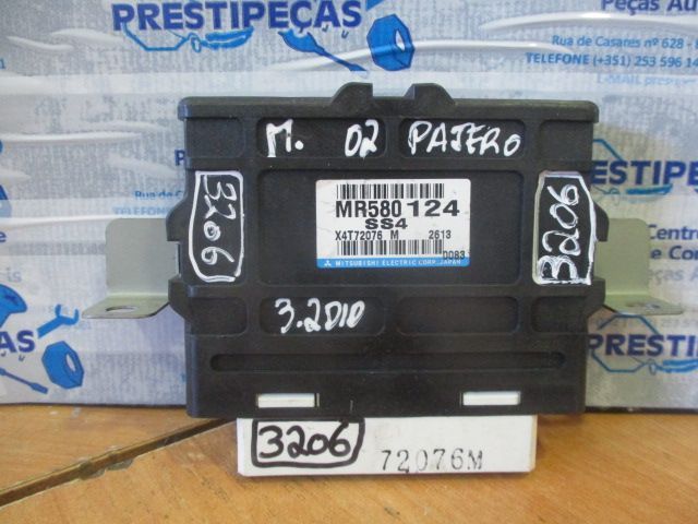 Modulo MR580124 MITSUBISHI PAJERO 2002 3.2DID TRAÇAO