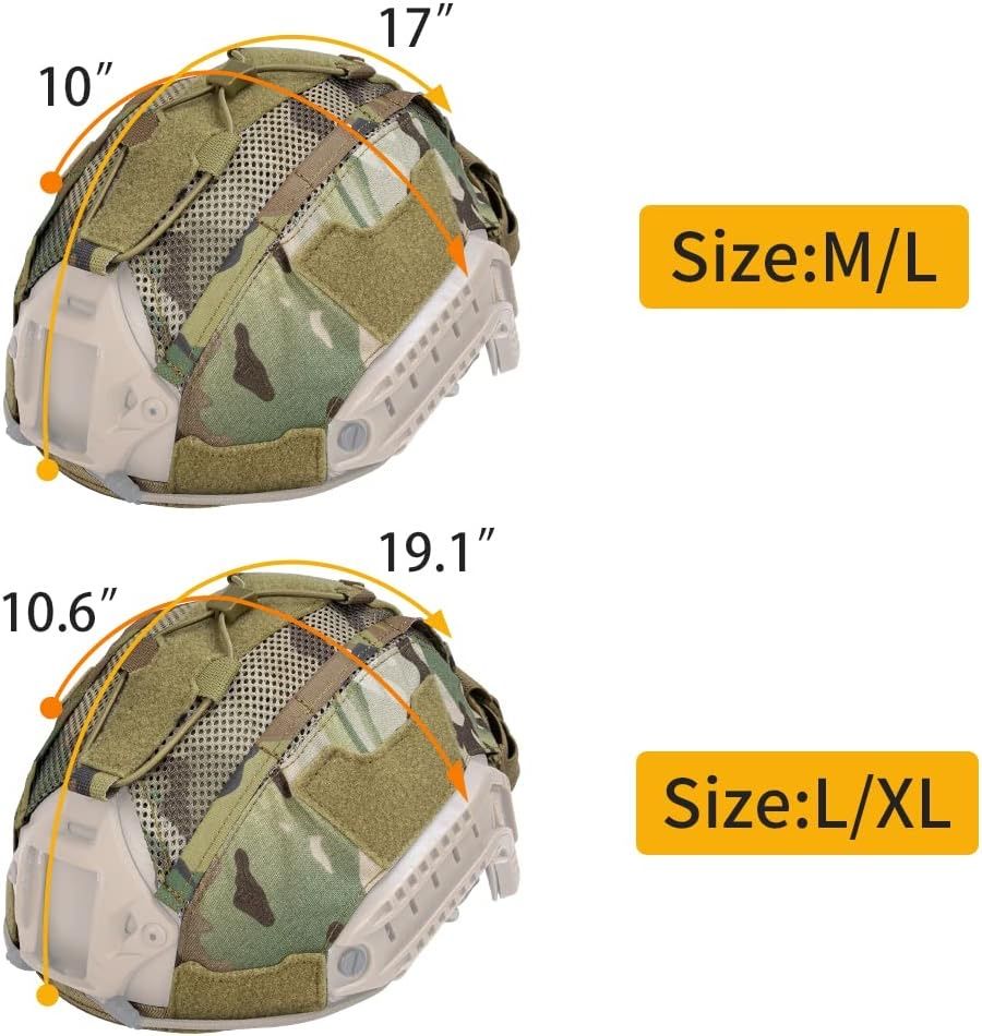 Кавер для каски з противагою NVG IDOGEAR Tactical Helmet Cover