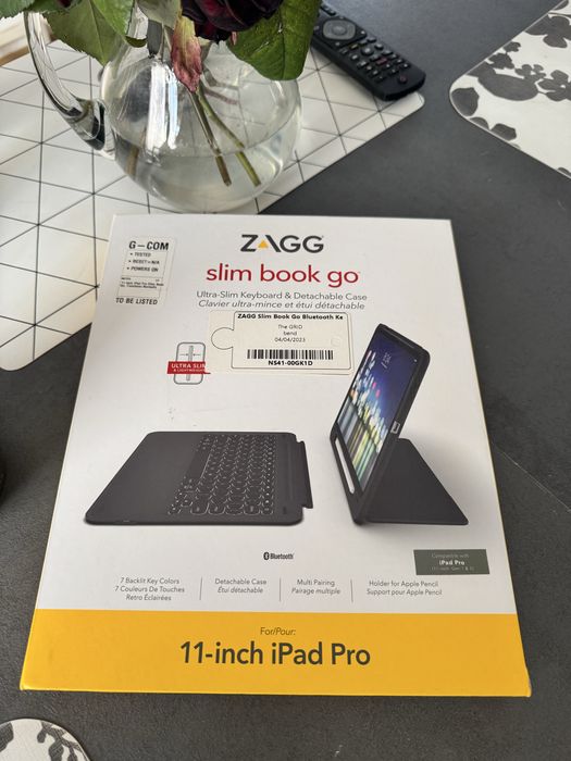 Чохол з клавіатурою ZAGG Slim Book Go iPad 11 pro 11”