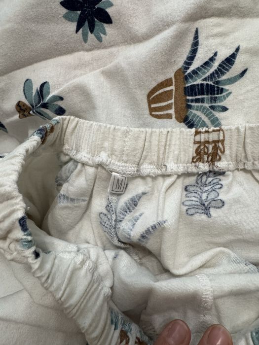 Тепла піжама з принтом