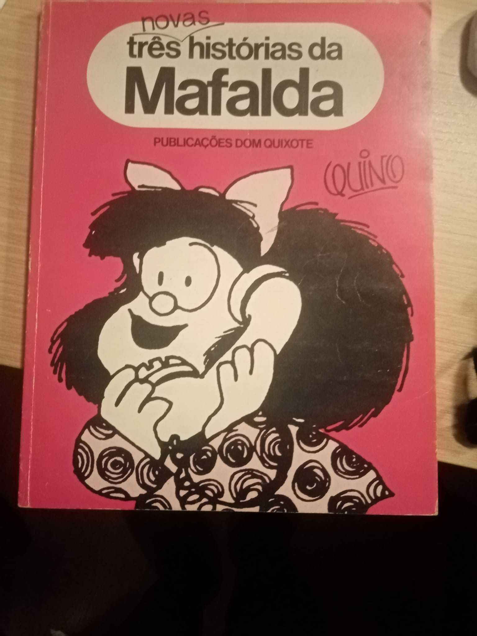 Três novas histórias da Mafalda